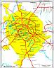 Москва Карта железных дорог